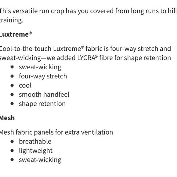 Lululemon Pace Rival Crop Pop Cut Boom Juice Multi Black pants leggings! - Picture 11 of 11